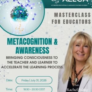Masterclasses for Educators July-Aug 2026 - Masterclass 1