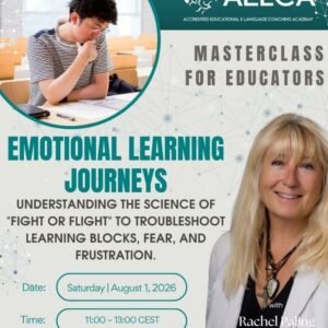 Masterclasses for Educators July-Aug 2026 - Masterclass 2