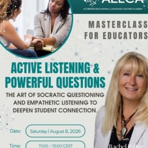 Masterclasses for Educators July-Aug 2026 - Masterclass 4